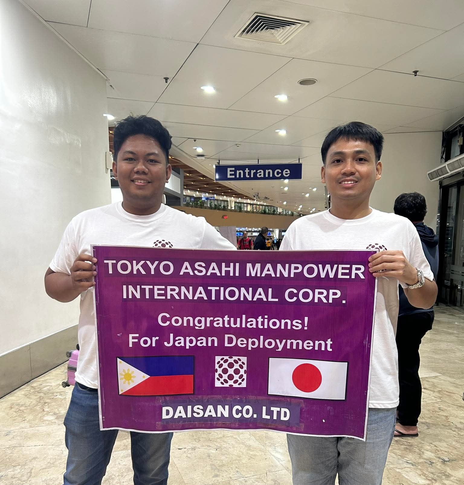 Filipino worker deployed overseas