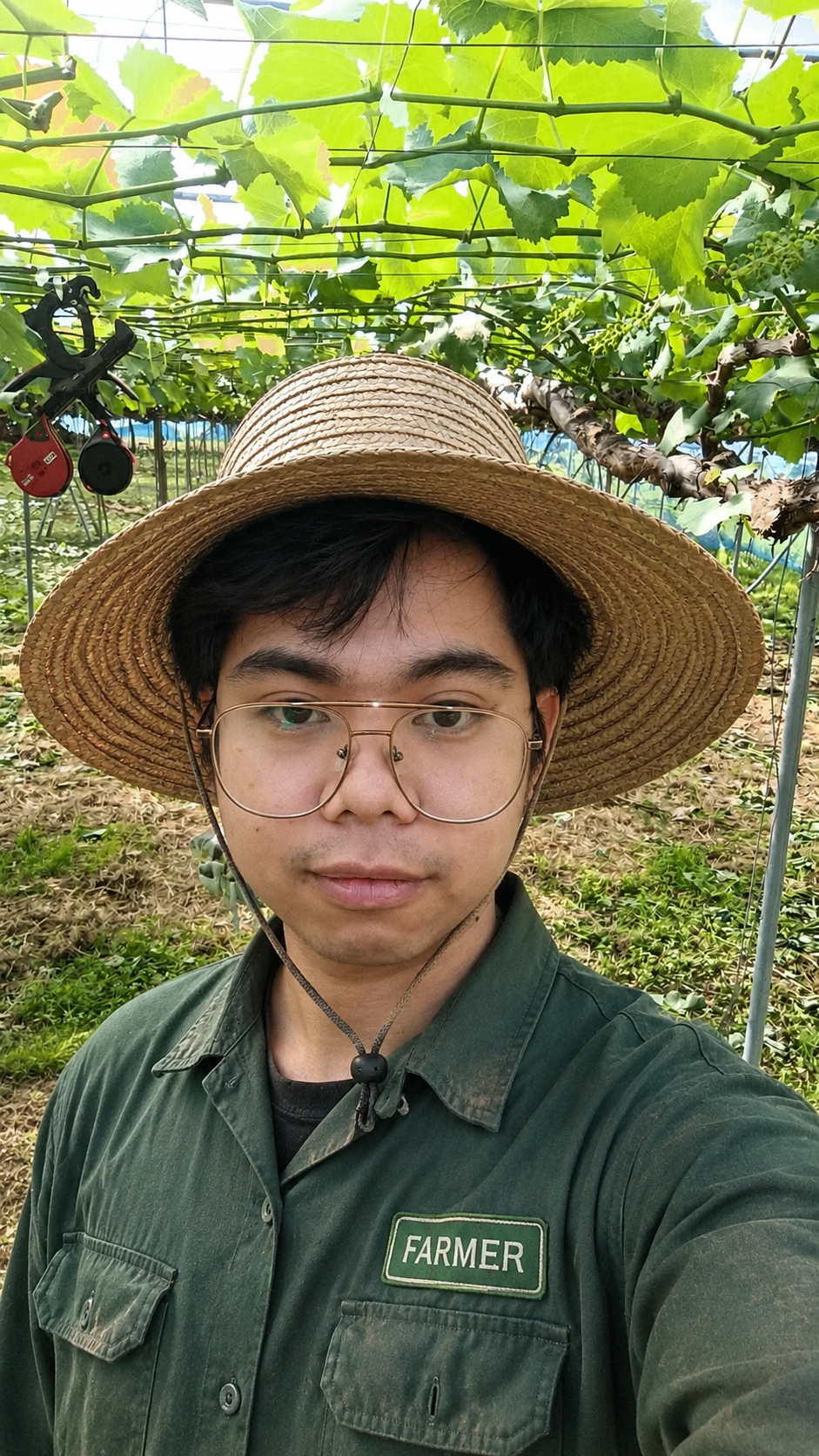 Agriculture worker in the field